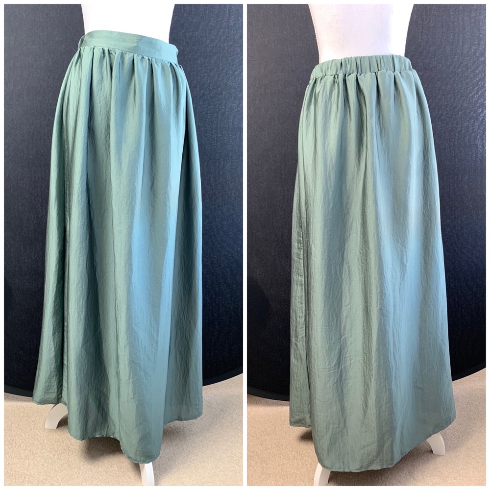 Mossimo green maxi SKIRT